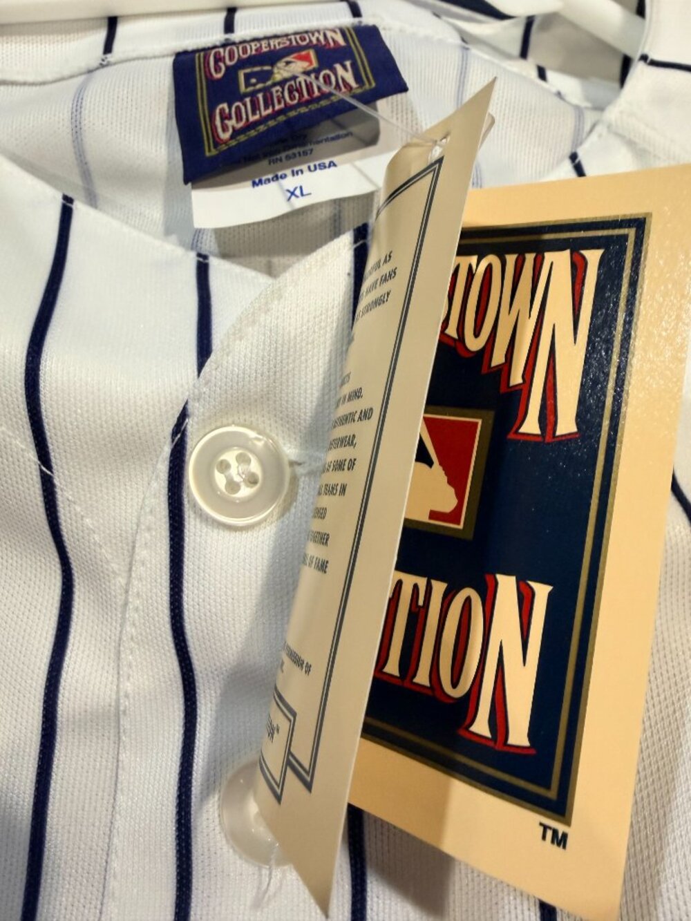 Authentic Cooperstown Collection Babe Ruth jersey - Picture 2 of 3